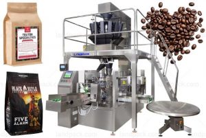 آلة تعبئة حبوب القهوة الدوارة متعددة الوظائف Coffee Filling