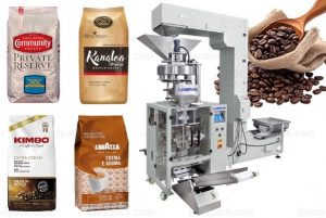 آلة تعبئة وتغليف حبيبات حبوب البن الأوتوماتيكية Vffs مع كوب حجمي Coffee Filling