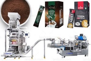خط تعبئة وتغليف مسحوق القهوة متعدد المسارات عالي السرعة Coffee Filling