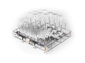 رف تنظيف، حقن هجين WR130 Glassware Washer