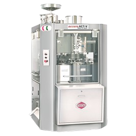 آلة كبس أقراص دوارة أحادية – أقراص داخل أقراص طراز ACT-V Tablet In Tablet Single Rotary Tablet Press ACT-V