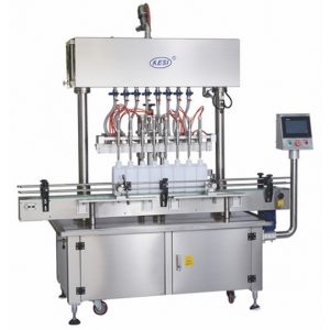 DZG Series - Linear Gravity Filling Machine سلسلة DZG/F - آلة تعبئة الجاذبية للسوائل المقاومة للتآكل